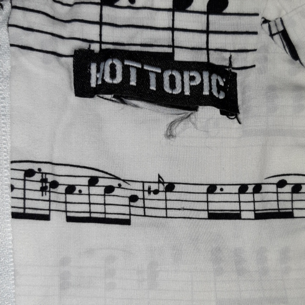 Music Note Ruffled Dress - Picture 6 of 6